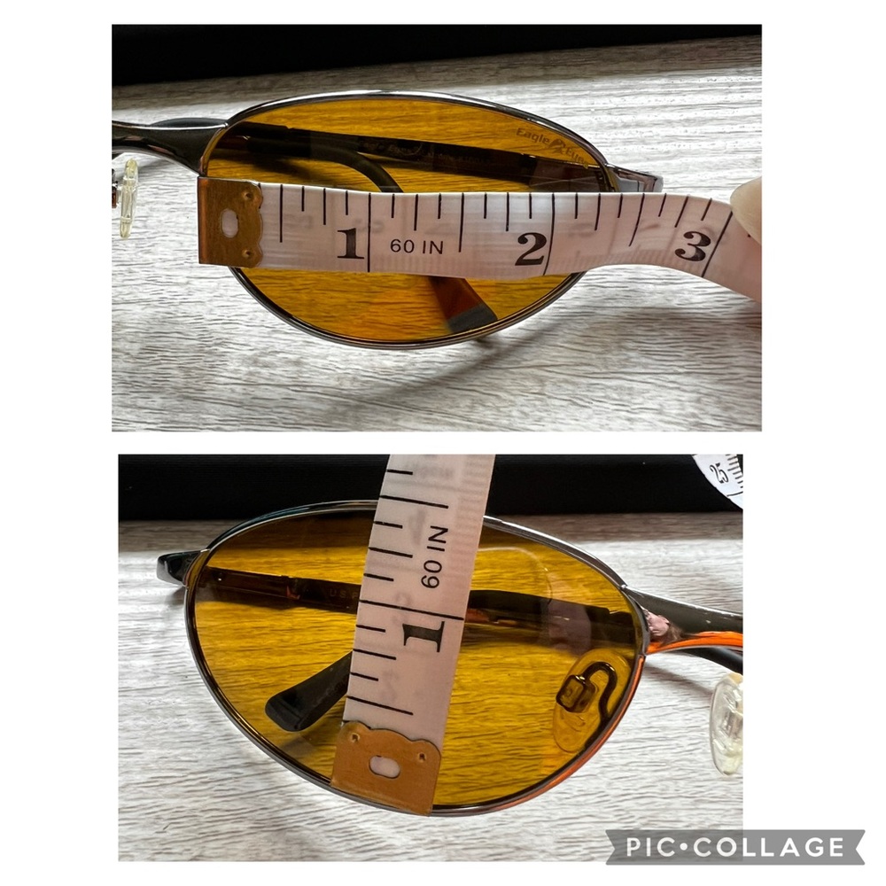 CLEARANCE Men’s Eagle Eyes Tinted Sunglasses with Cleaner and Case! - Picture 16 of 16